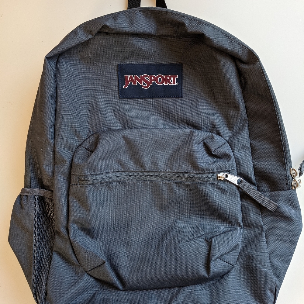 Jansport Crosstown Backpack in Deep Grey